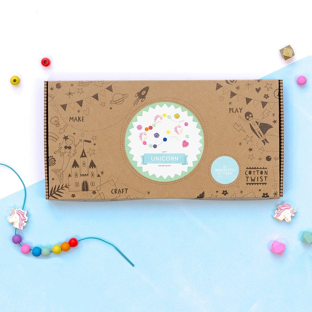 Wooden Bracelet Kit - Unicorn