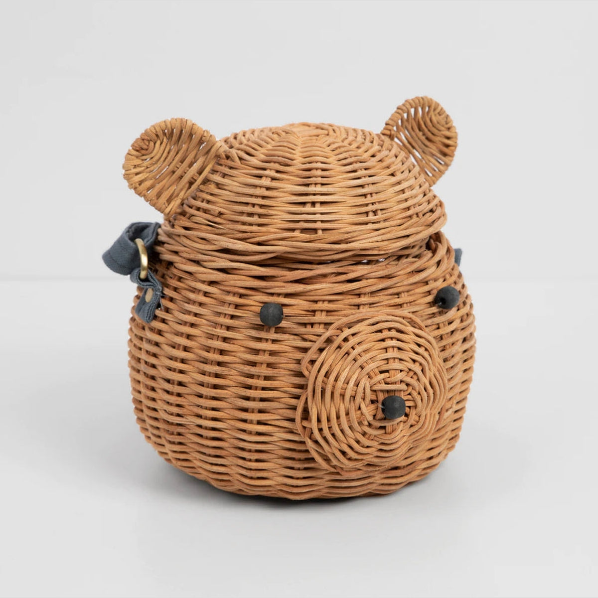 Bear Rattan Bag